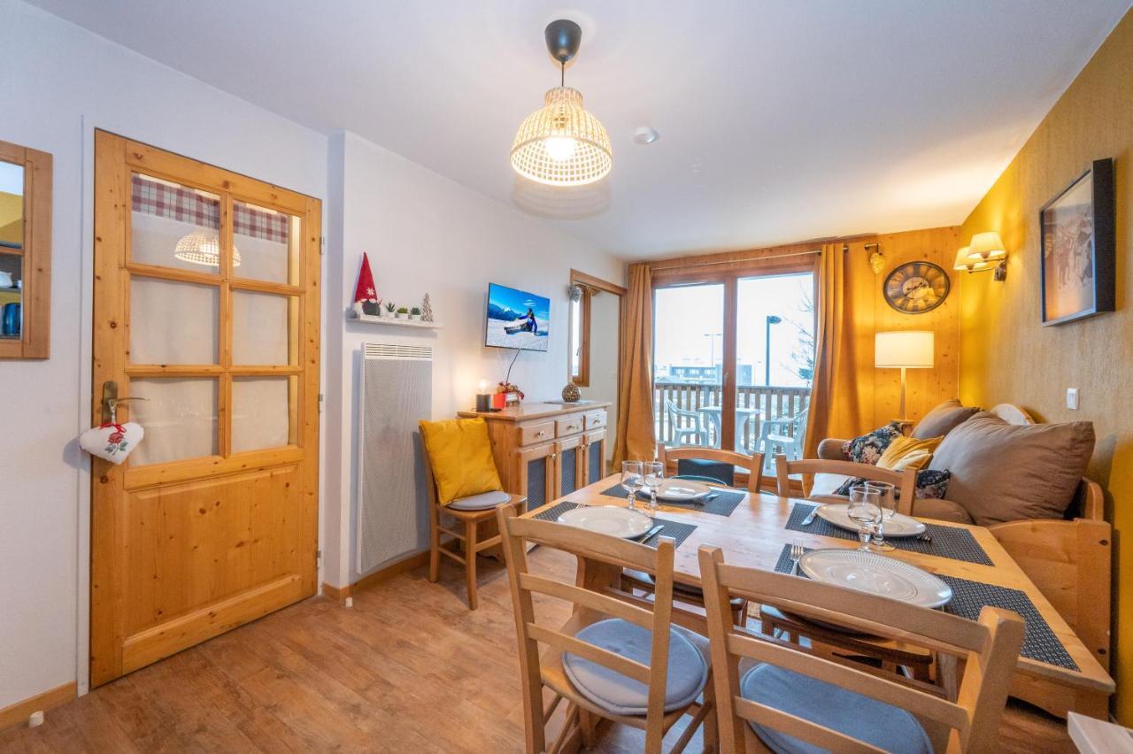 Appartement 6 Couchages Au Pied Des Pistes A Orcieres 2 Chambres, Balcon Et Parking Couvert ภายนอก รูปภาพ